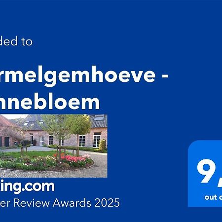 Hermelgemhoeve - Zonnebloem Zwalm Exterior foto