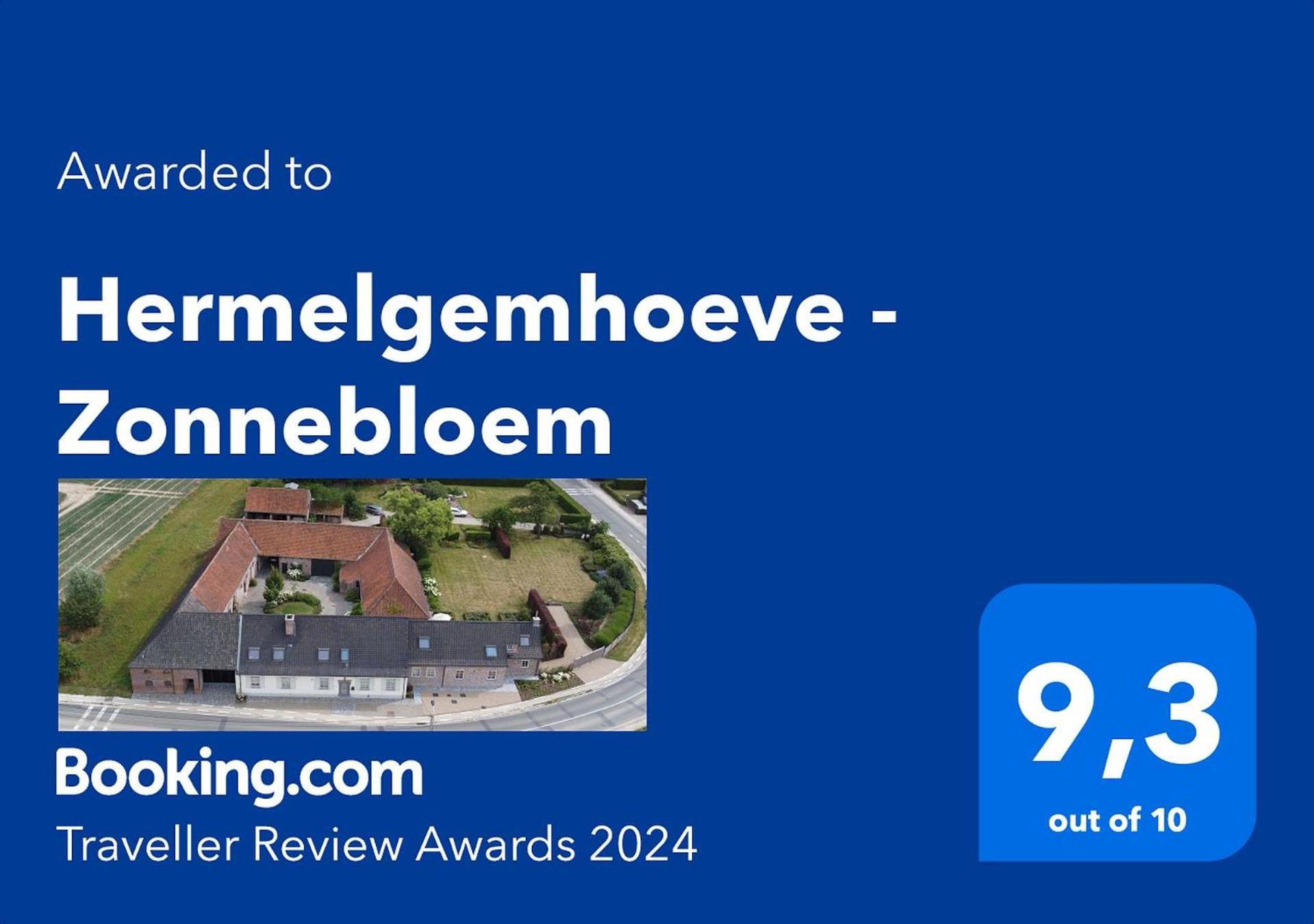 Hermelgemhoeve - Zonnebloem Zwalm Exterior foto