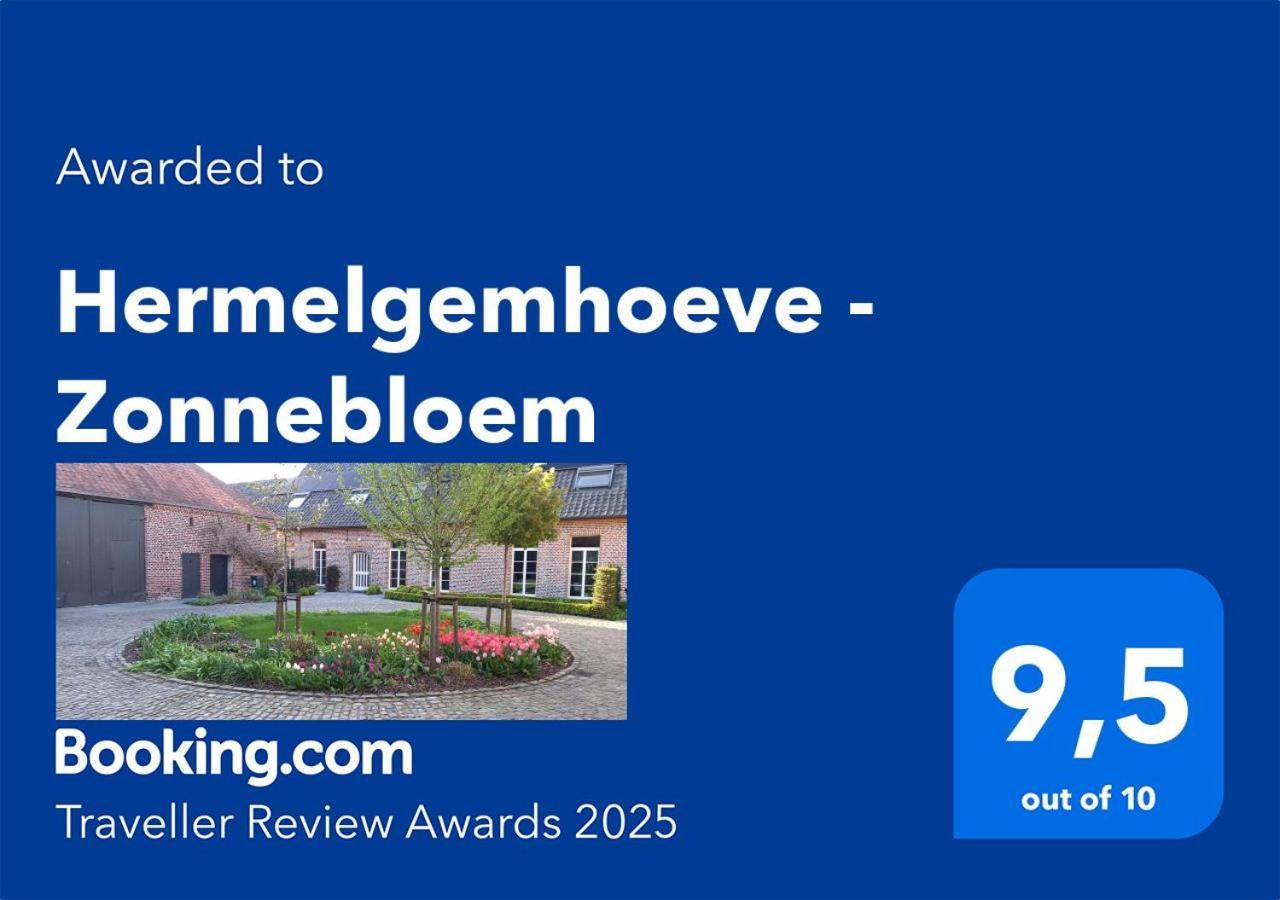 Hermelgemhoeve - Zonnebloem Zwalm Exterior foto